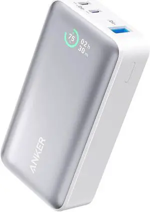Power Bank Power IQ 3.0 Portable Charger with PD 30W Max Output (PowerCore 30W) 10 000mAh Battery Pack for iPhone 15/15 Plus/15 Pro/15 Pro Max MacBook   Surface and More