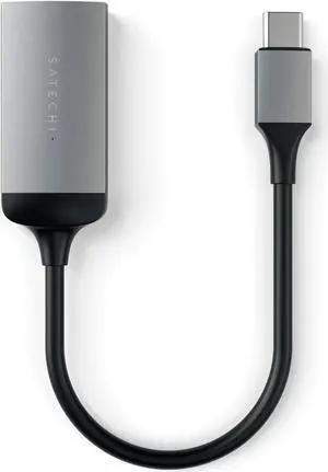 USB C to HDMI Adapter 4K (60Hz) USB C to HDMI for MacBook Pro/Air M1 M2 M3 iPad Pro iPhone 15  HP Surface  and More - Space Gray