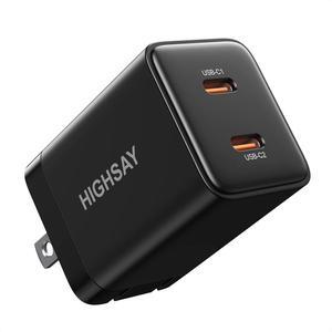 USB C Charger Block 40W USB C Block Double C Charger Block PD 3.0 Fast Charger Dual USB C Wall Plug w/Foldable Plug 2-Port (20W+20W) Charger Block for iPhone 14/13 Pro Max iPad Galaxy Pixel etc