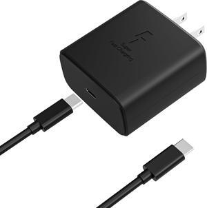 2024 New 45W USB C Super Fast Charger Type C  Fast Charger Android Wall Charger for  Galaxy S24 Ultra/S24/S23 Ultra/S23/S23 FE/S22 ultra/S22/Z Fold 6 5/Z flip 6 5/Galaxy Tab 6FT Cable