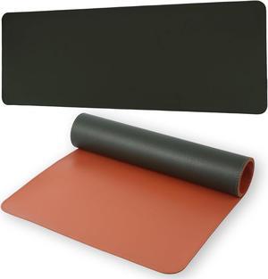 Large Gaming Mouse Pad - Double-Sided Monochrome Soft Computer Keyboard Mat Non-Slip Rubber Base for Gamer Esports Pros 31.5X11.8