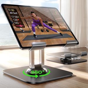 for iPad Stand Holder Adjustable Tablet Stand for Desk 2024 for iPad Accessories for Computer Accessories iPad Holder for Desk Kindle Table Mount/Monitor/PS/Switch iPhone 12.9-4.7
