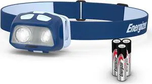 HDL40 LED Headlamp 500 Lumen IPX7 Waterproof Multi-Colored Headlamp Hands-Free Light Batteries Included