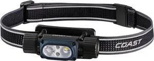WPH30R 1000 Lumen Waterproof Ultra Bright IP68 USB Rechargeable-Dual Power Headlamp 5 Modes with Spot and Flood Beams Blue/Black