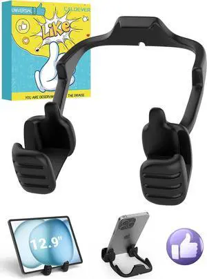 Men Stocking Stuffers for Teens Boys Girls Kids Tablet Stand: UPGRADE Phone Holder Universal Compatible for iPad iPhone Thumbs Up Lazy Phone Stand for Desk Fun Gifts ideas Women Gifts for Christmas