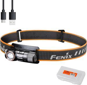 HM50R v2.0 Headlamp, 700 Lumen USB-C Rechargeable Lightweight with White/Red Light, with Lumentac Organizer