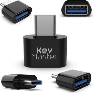 USB C to USB Adapter (5 Pack) Inexpensive Economy Pricing for Bulk Purchases Convert USB port for Laptop Phone Computer Keyboard USB C to USB A USB-C Male to USB-A Female 2.0 Adapter