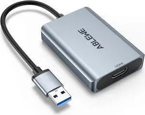 USB to HDMI Adapter for Monitor 1080P USB HDMI 3.0 & 2.0 Audio Video Graphics Converter for Laptop Mac Desktop TV USB HDMI Cable for Multiple Monitors PC Windows 10/8.1/8/7
