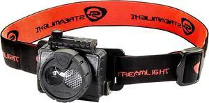 61601 Double Clutch 125-Lumen USB Rechargeable Headlamp Black Clear Retail Packaging