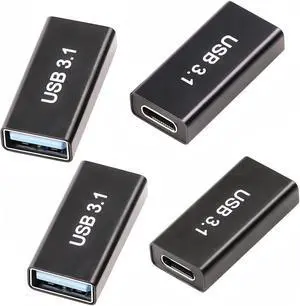 ?????????? ???????????????? Usb Female to USBc Female AdapterUSB to USB C Adapter Usb3.1 Female to USB C Female Adapter Connector Compatible with MacBook Pro/Air IPad Pro Google Pixel  Etc