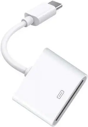 White for Apple 30pin Female to USB 3.1 Type-C USB-C Sync Data Charging Adapter Cable Cell Phone OTG Adapters USB Cables Accessories Cables and Interconnects