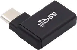 USB-C Type-C to USB 3.0 Female Right Angled 90 Degree OTG Adapter for Laptop Cell Phone