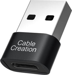 USB to USB C Adapter USB C Female to USB Male OTG Type C Car Charger Converter Compatible with iPhone 16 15 Samsung Galaxy S24 iPad Apple Watch Airpods CarPlay