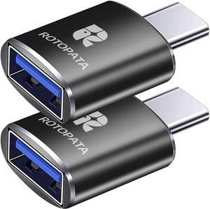 4 Pack USB to USB C Adapter USB C to USB 3.0 Female OTG Adapter for MacBook Pro2019 MacBook Air 2020 iPad Pro 2020 and Other Type C Devices