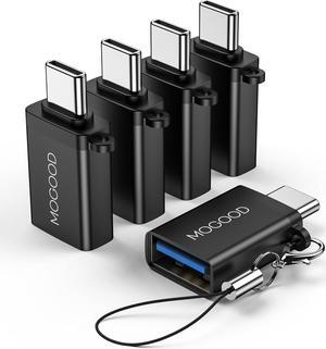 USB C Adapter USB C Male to USB 3.0 Female Adapter USB C to USB Adapter High-Speed Data Transfer for MacBook Pro Chromebook Pixelbook Microsoft Surface Go Samsung Galaxy S20 S21 S22 Pixel