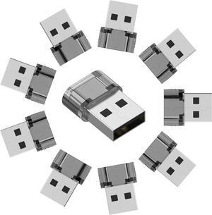 USB-A to USB-C Adapter 10 Pack USBC Female to A Male OTG Charger USB to USBC Converter for iPhone 15 Plus Pro Max/Apple Watch Ultra iWatch/AirPods/iPad Air/Car/Galaxy S24 S23 S22 Ultra