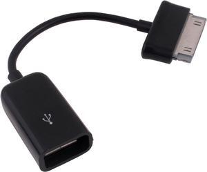 USB OTG Cable Adapter - Female USB Connector for Galaxy Tab and Tablet Connectivity Solutions Adapter for Galaxy Tab 10.1/8.9/P7500/P7510-4.7 x 1.6 x 0.3 inches