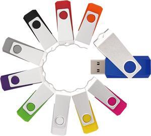 10pcs 64GB USB Flash Drives USB2.0 Thumb Drive USB Sticks USB Photo Stick 64GB Flash Drive USB 2.0
