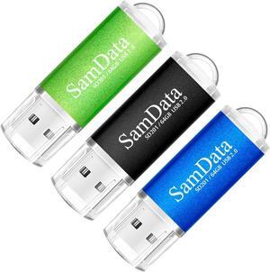Type C&USB A 2-in-1 USB Flash Drive 64GB High Speed USB3.0 Writable Dual Memory Stick 5 Pack