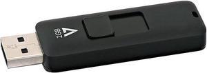 2GB USB 2.0 Flash Drive with Retractable USB Connector - VF22GAR-3N Black