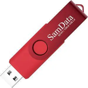 128GB USB Flash Drives 1 Pack 128GB Thumb Drives Memory Stick Jump Drive with LED Light for Storage and Backup (1 Pack Red)