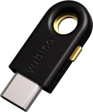 YubiKey 5C - Two Factor Authentication USB Security Key Fits USB-C Ports - Protect Your Online Accounts with More Than a Password FIDO Certified