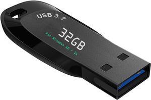 32GB - Bootable Windows 10&11 USB Driver 3.2Gen for Reinstall Windows Reset Password Network Drives (WiFi & LAN) Supported UEFI and Legacy Compatible All Brands