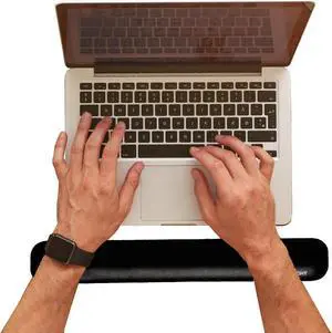 Ergonomic Wrist Rest | Gel Memory Foam & Non-Slip for Keyboard
