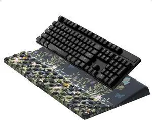 Keyboard Stand Pad with Wrist Rest Comfy Ergonomic Keyboard Riser Holder for Office Home