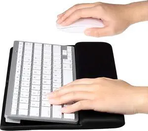 Keyboard Wrist Rest for Keyboard Pad Wrist Rest Stand Compatible with Wireless Keyboard with Numeric Keypad for Easy Typing (Compatible with Magic Keyboard 2 MLA22LL/A)