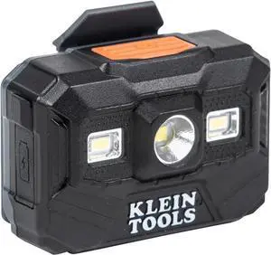 56062 Rechargeable LED Headlamp / Worklight for Klein Hardhats 300 Lumens All-Day Runtime 3 Modes for Work and Outdoors