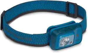 Cosmo 350-R Rechargeable LED Headlamp Waterproof and Dimmable Headlamp for Camping Hiking Running with Red Light Headlamp Mode Azul