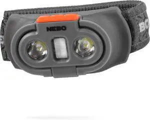 Einstein 750 Lumen Outdoor Compact Easy Tilt Camping Headlamp with Red Light and Turbo Modes Includes 4 AAA Batteries and Adjustable Strap