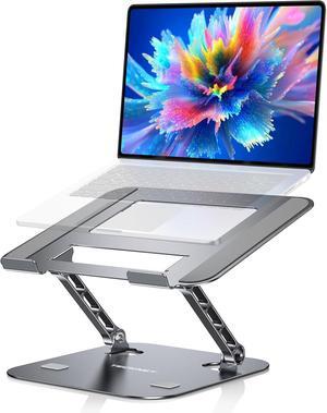 Laptop Stand for Desk Adjustable Laptop Holder Laptop Riser for Laptops 11-17.3 Sturdy & Non-Slip PC Stand with Heat Dissipation for Home Office Business