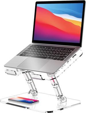 Adjustable Foldable Laptop Stand Portable Ergonomic Computer Stand for Laptop Compatible with 10 to 15.6 Inches Notebook Computers