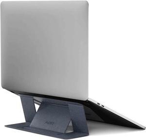 Laptop Stand for Desk Adhesive Laptop Stand with 2 Adjustable Viewing Angles Foldable and Portable Computer Stand Compatible with MacBook Air MacBook Pro 11-16 Starry Grey
