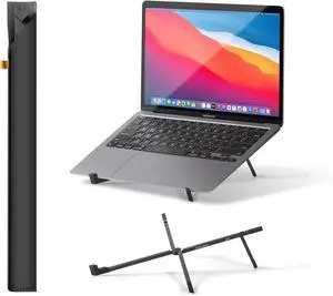 Fold Laptop Stand  Ultra-Slim Foldable & Portable Laptop Stand  Ergonomic & Optimized Viewing Angle  for 13 to 16 Inch MacBooks & Laptops 10 to 16 Inch iPads & Tablets