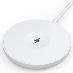 3-in-1 Magnetic Wireless Charger - 15W Fast Charging Pad for iPhone 16/15/14/13/12 AirPods and  Watch - Compact Safe Travel-Friendly Design