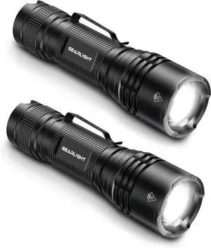 LED Tactical Flashlights High Lumens - Mini Flashlights for EDC Carry - Compact Powerful Emergency Flashlight Made from Military-Grade Aluminum - Drop Resistant and Water Resistant