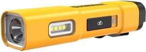 LED Flashlight USB-C Rechargeable Magnetic Jobsite Light (DCL183)