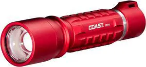 XP11R 2600 Lumen USB-C Rechargeable LED Flashlight with Slide Focus??and Pure Beam? Focusing Optic 4 Light Modes Red