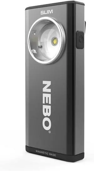 Slim Work Light USB Rechargeable Bright Pocket Light with Clip