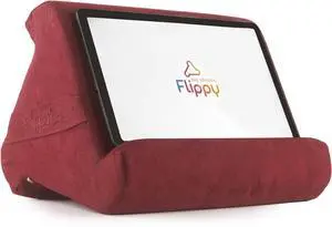 Tablet Pillow Stand - Cushion Tablet Stand & Holder Bed Support for Lap and Desk Compatible with Phone & Book Reading: Kindle iPad Pro iPhone &  - Nebbiolo