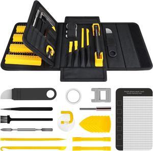 Precision Screwdriver Sets 146 in 1 Tool Kit with Alloy Mini Screwdriver 120 Magnetic Bits 24 Types of Accessories Repair Tool Kit for Electronics PC Computer Cell Phone Laptop Xbox PS5