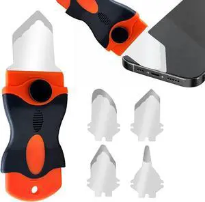 Phone Screen Repair Kit 0.1mm Ultra Thin Prying & Opening Tool High Tenacity Stainless Steel Spudger Electronics Repair Tool Compatible for Cellphone iPhone Ipad Tablets