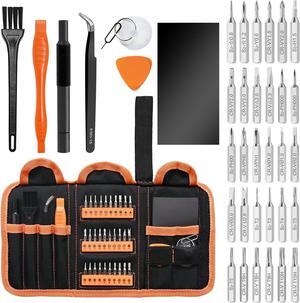 VCELINLK Mini Precision Screwdriver Set with 30Pcs Torx T6 T8 T9 T15 P5 Phillips PH00 Triwing Y00 Bits Repair Tool Kit Compatible with Ring Doorbell PS4/5 Switch Macbook Xbox Laptop iPhone