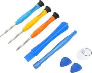 Phone Pry Opening Tools Screwdriver Spudger Kit Set 8 in 1 for Cellphone Mobile Phone Laptop PC Repair(P1.5 Y0.6 T0.8)