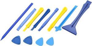 12Pcs Phone Screen Opening Pry Plastic Tool Repair Kit Spudger Pry Blade Opening Tool Repair Kit for Electronics Tool(Multicolor)