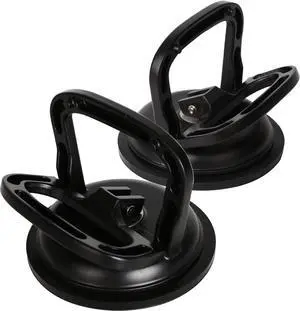 2 Pack Aluminum Glass Suction Cup Puller Lifter Floor Gap Fixer Floor Tile Suction Cup for Lifting Moving Glass Tiles Mirror Granite Fix Gap Laminate Floors