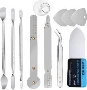 11 pcs Repair tool kit Pry Tool Kit Opening Tool Ultra-Thin Prying Open Tool for iPhone Laptop iPad MacBook Tablet Computer Watch Electronics Repair
